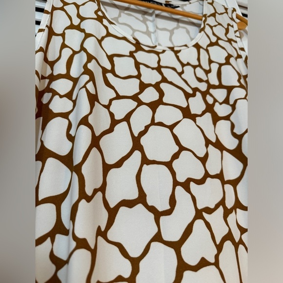 Attitudes by Renee Como Jersey Midi Dress Size Large TALL - Picture 4 of 7